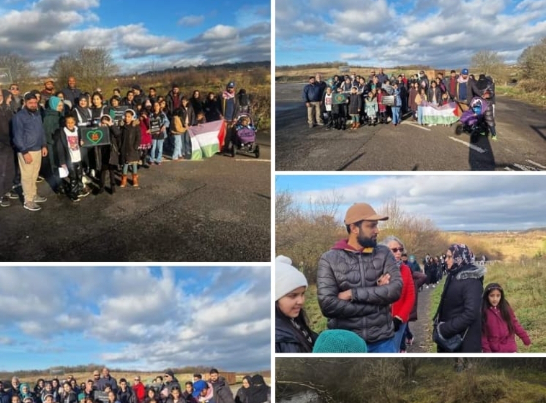 Thank you for the turn out for the Peace walk at Dewsbury Country park.